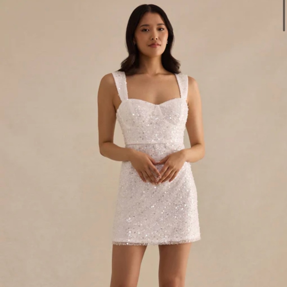 Birdie Grey Sequin Dress